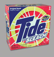 Tide w/Bleach Laundry Detergent (2/cs)